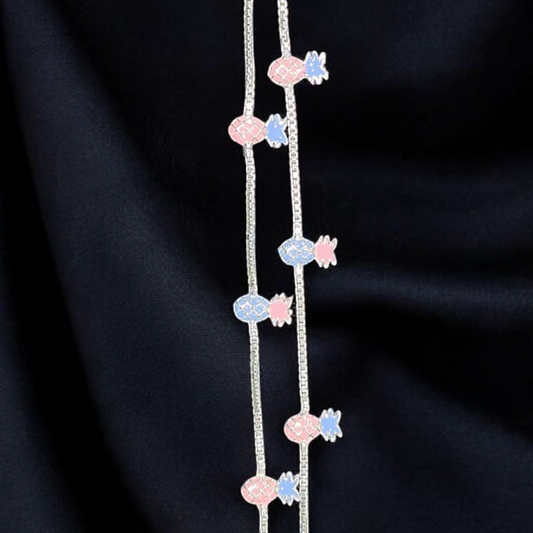 Star & Mini Charm Anklet