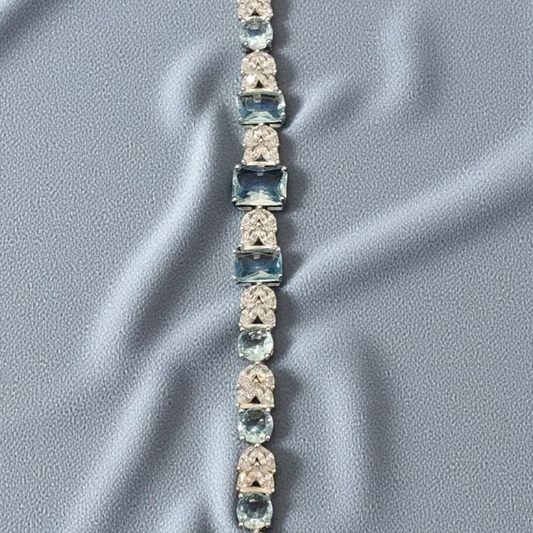 Blue Crystal Luxury Bracelet