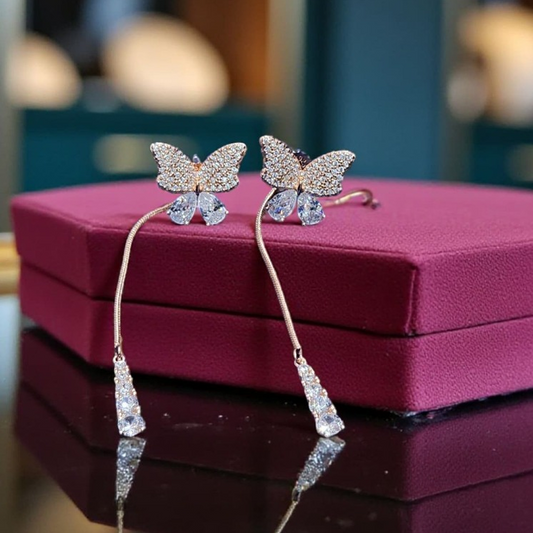 Butterfly Grace Drop Earrings